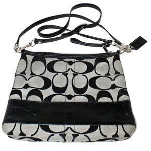 Coach Signature Crossbody Style 12825 in Black